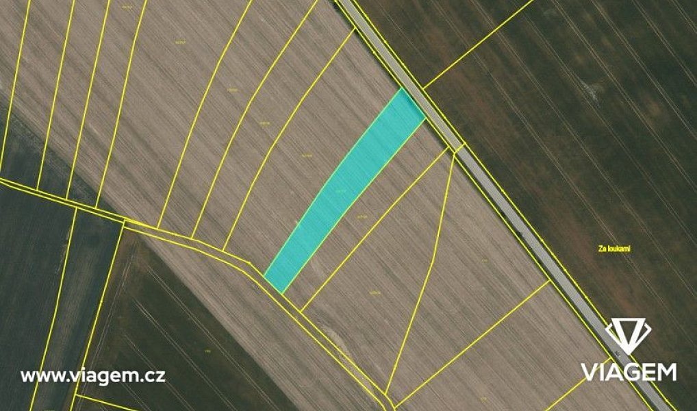 Prodej pole 2 120 m², Dačice – náhled fotky 3