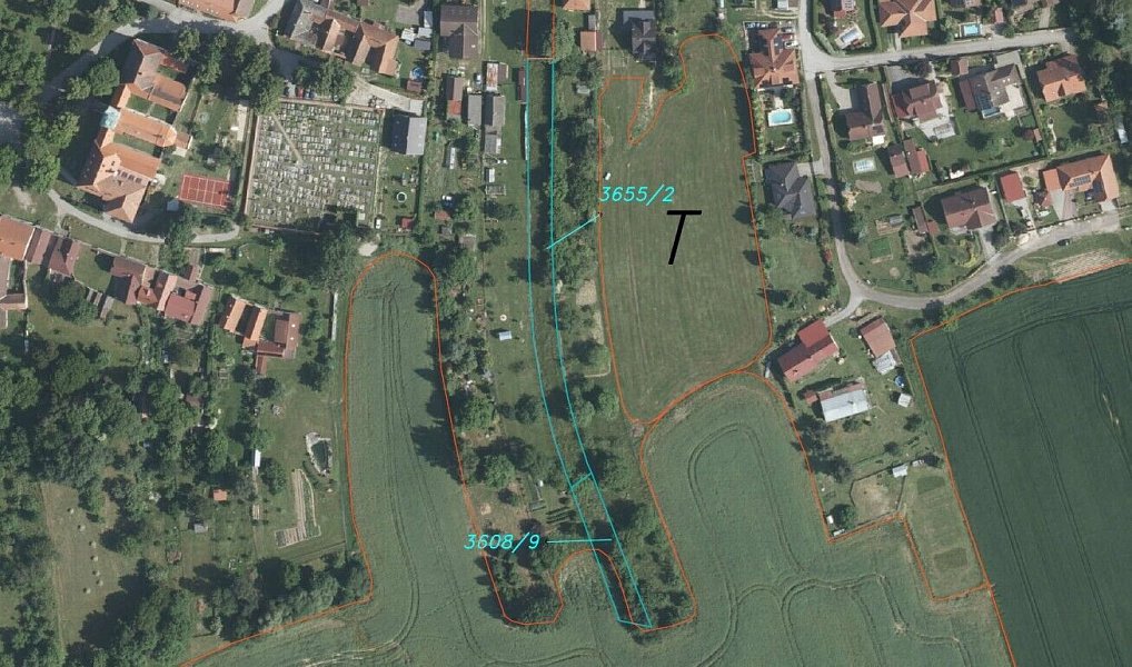 Prodej pozemku 2 091 m², Svatý Jan nad Malší – náhled fotky 2
