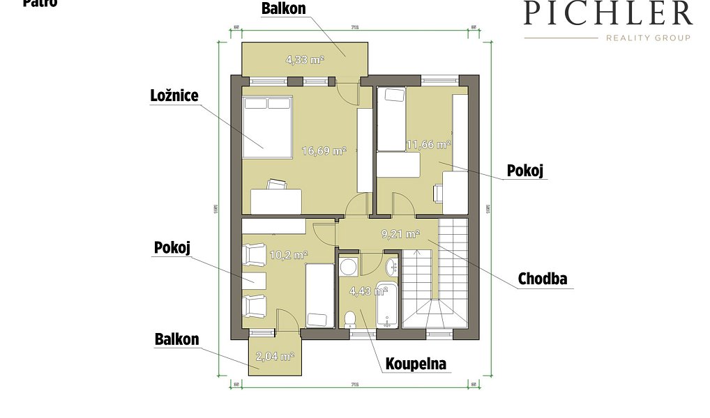 Prodej domu 109 m² s pozemkem 781 m², Horažďovice – náhled fotky 12