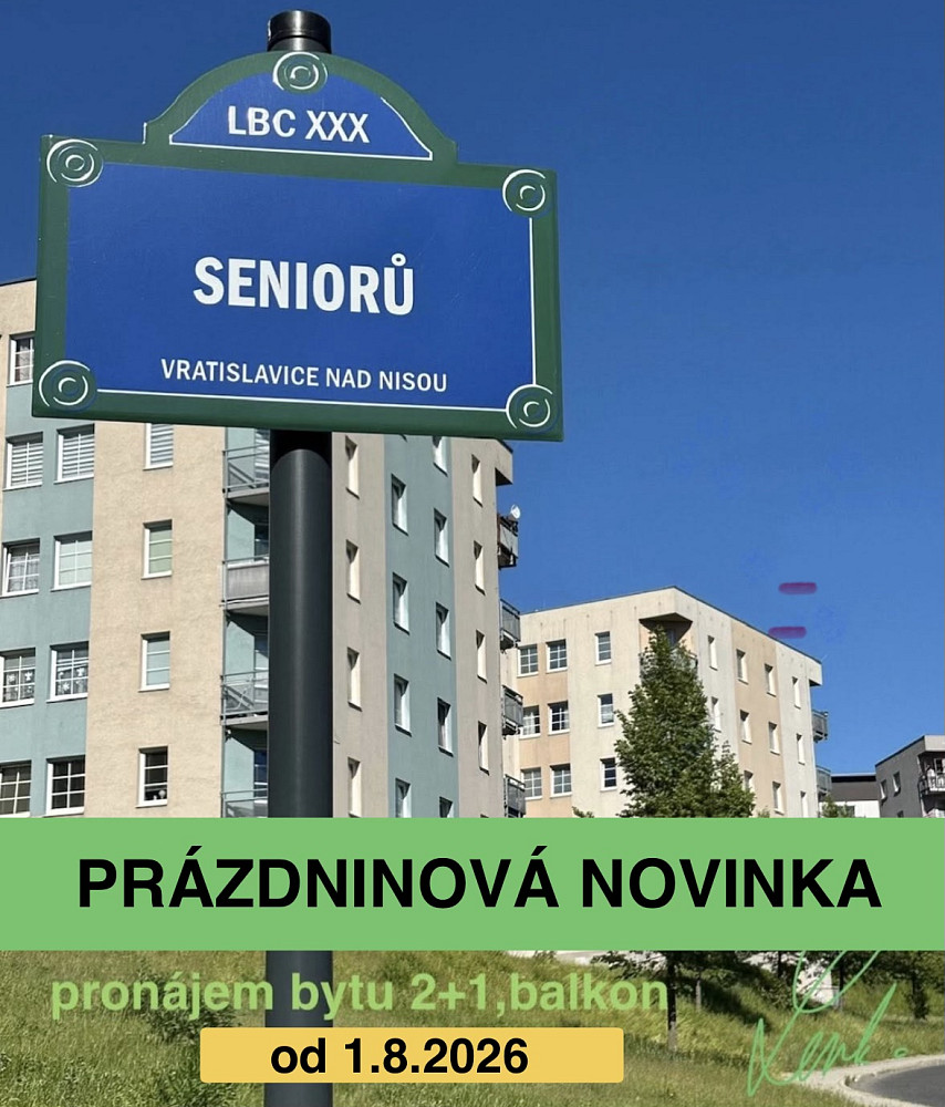 Pronájem bytu 2+1 64 m²