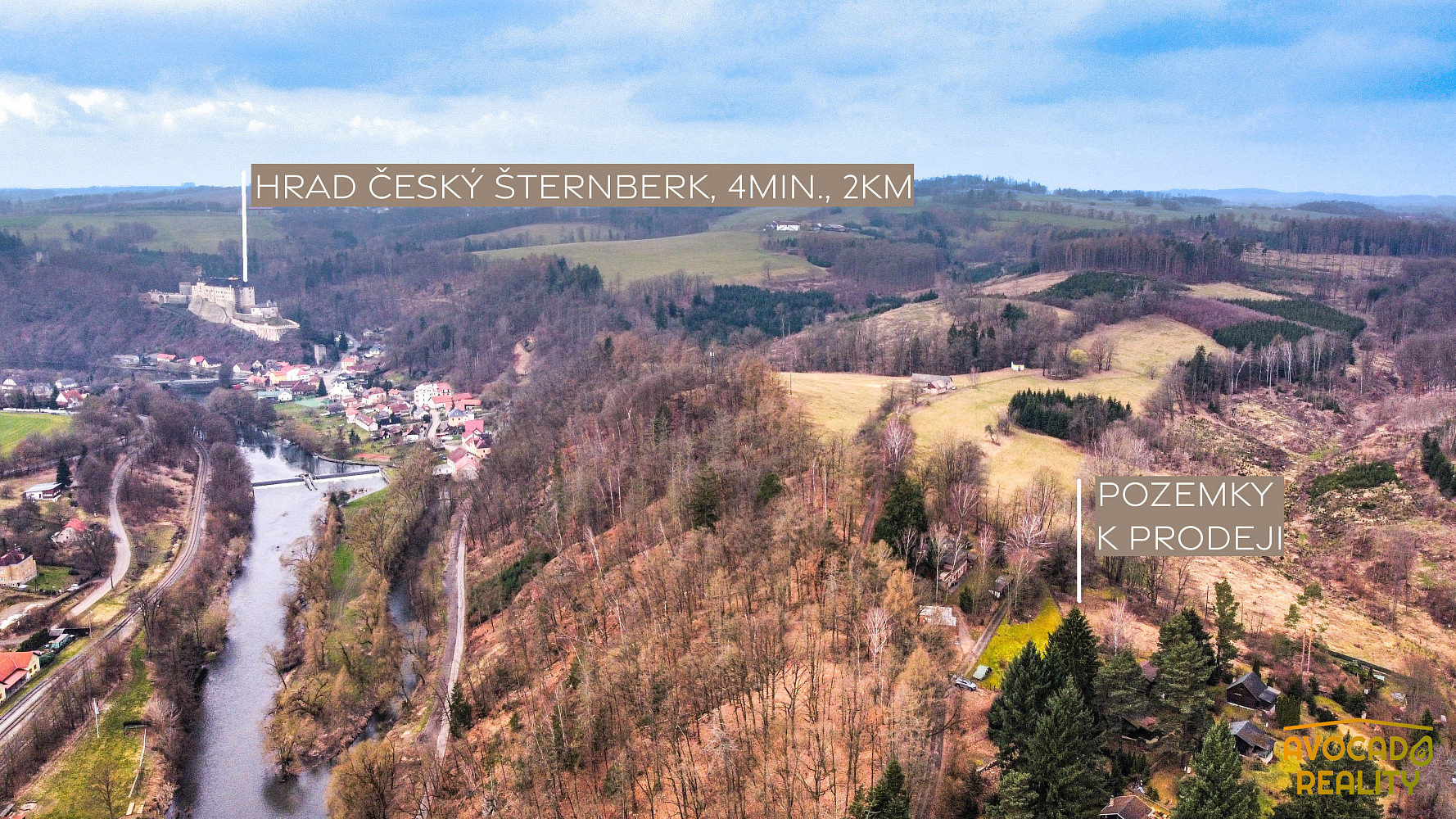 Prodej zahrady 864 m²