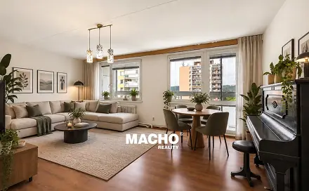 Pronájem bytu 2+1 65 m², Údolní, Praha 4 - Braník