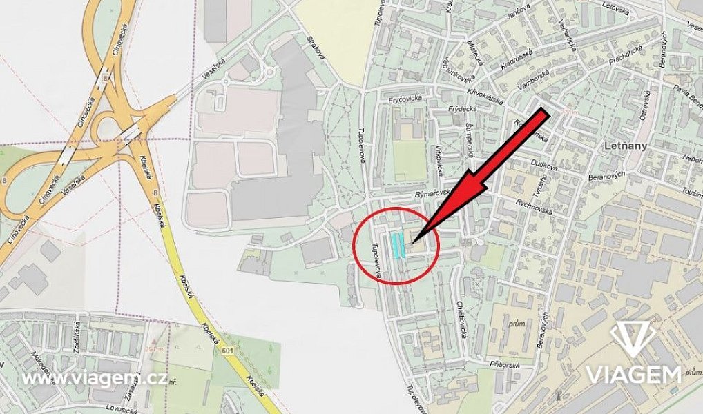 Prodej komerčního pozemku 1 067 m², Praha – náhled fotky 4