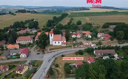 Prodej stavebního pozemku 980 m², Křivsoudov, okres Benešov