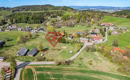 Prodej stavebního pozemku 1 253 m², Česká Rybná, okres Ústí nad Orlicí