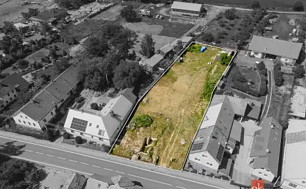 Prodej stavebního pozemku 2 284 m², Jakartovice - Deštné, okres Opava