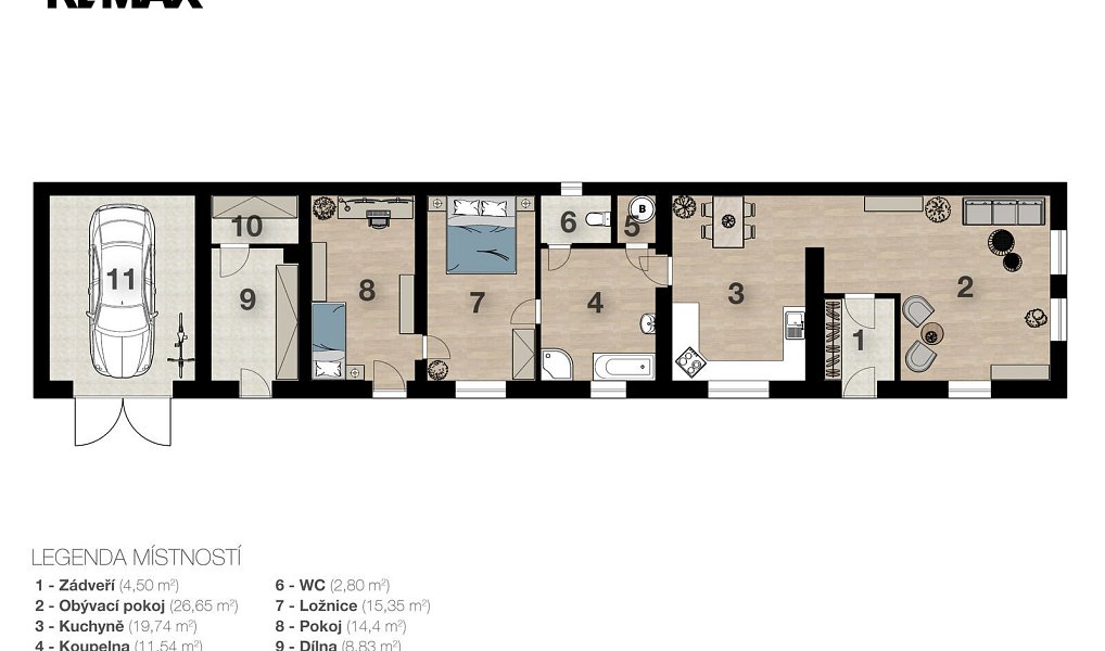Prodej chaty/chalupy 96 m² s pozemkem 730 m², Svatý Mikuláš – náhled fotky 3