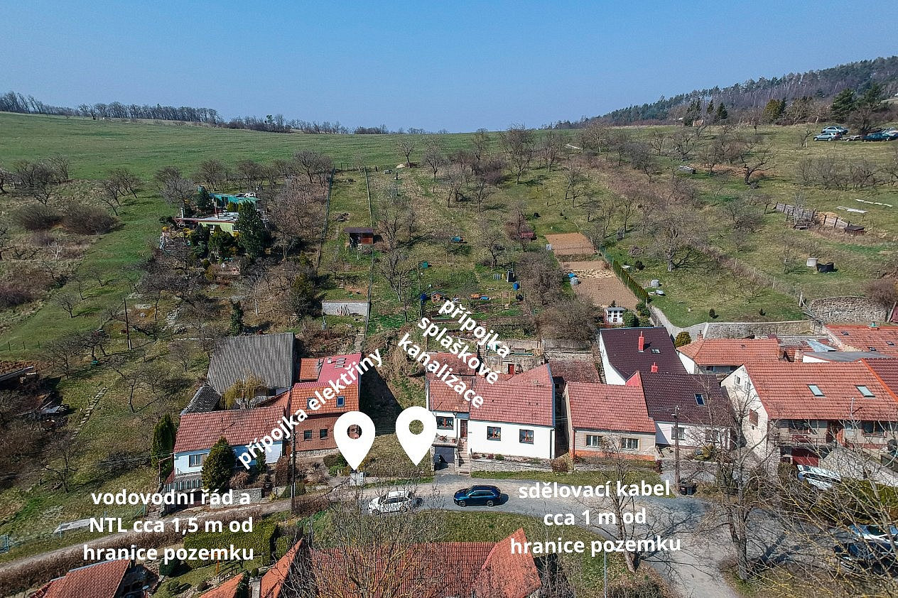 Prodej stavebního pozemku 859 m²