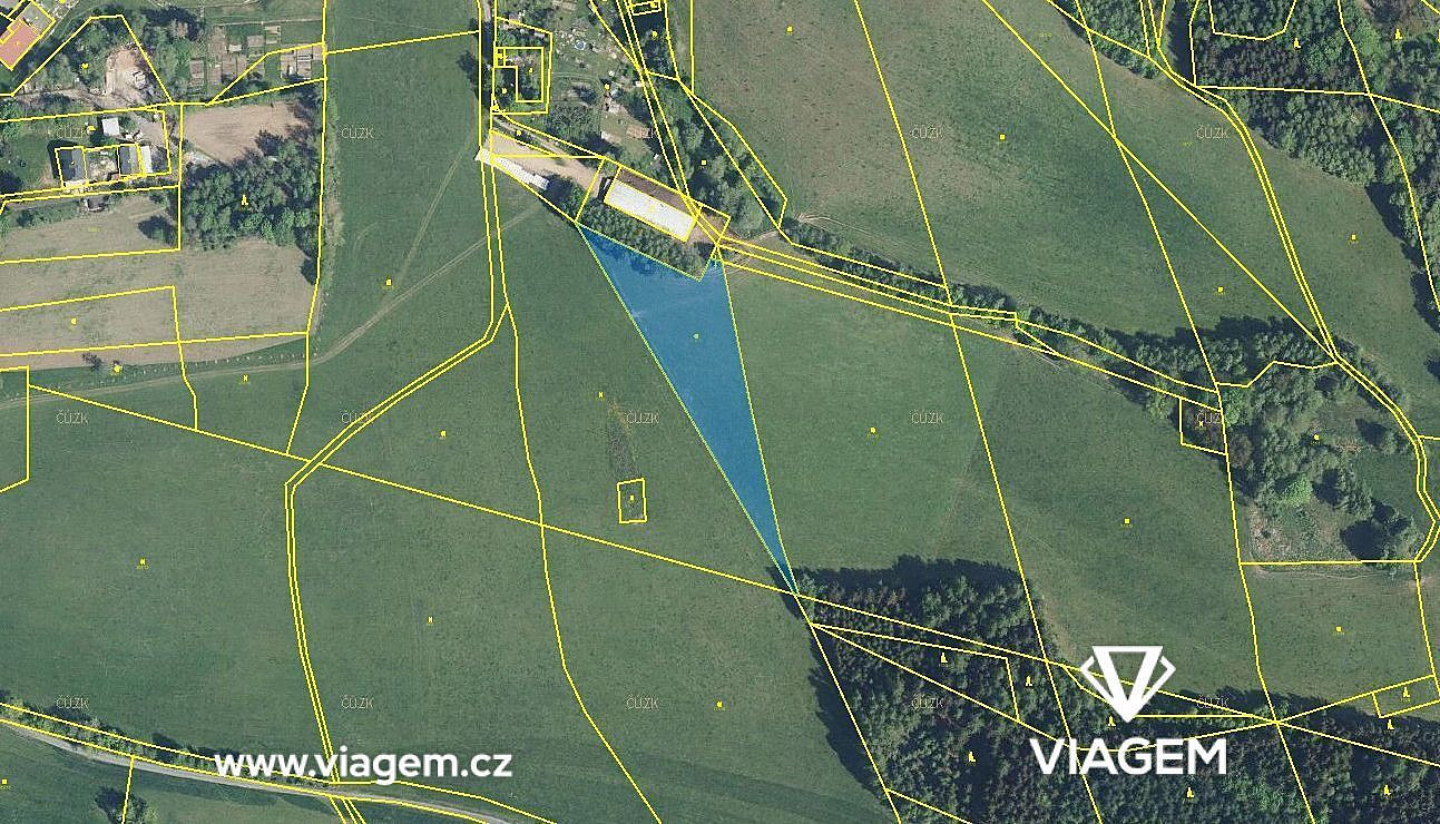 Prodej pole 1 277 m² – fotografie 4