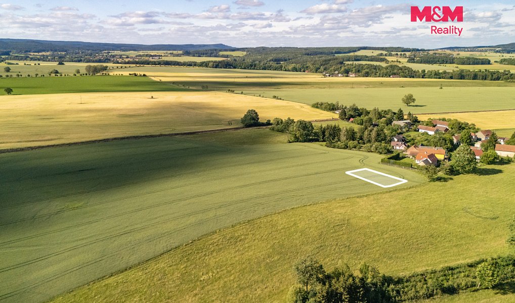 Prodej pole 1 150 m², Rožmitál pod Třemšínem – náhled fotky 3