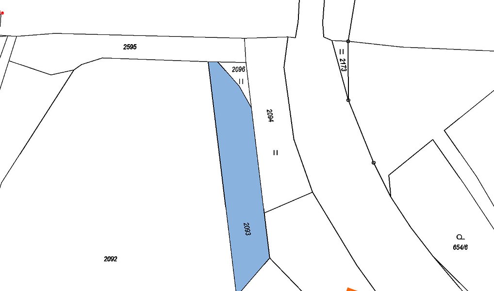 Prodej pole 200 m², Starý Kolín – náhled fotky 2