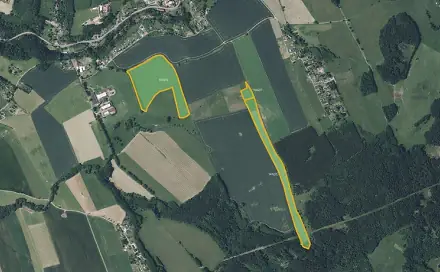 Prodej pole 143 269 m², Nová Ves, okres Liberec