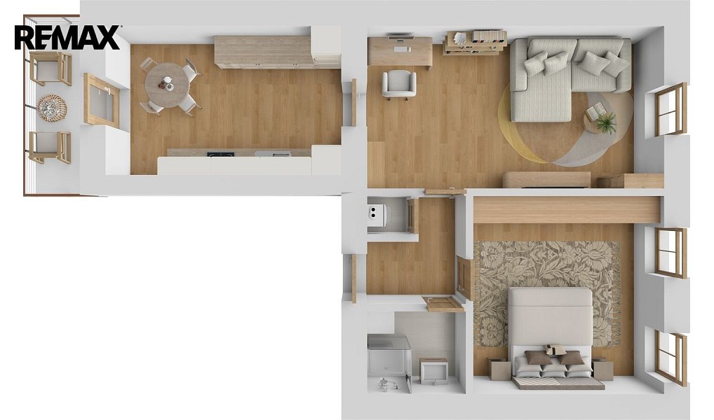 Prodej bytu 2+1 62 m², Praha – náhled fotky 4