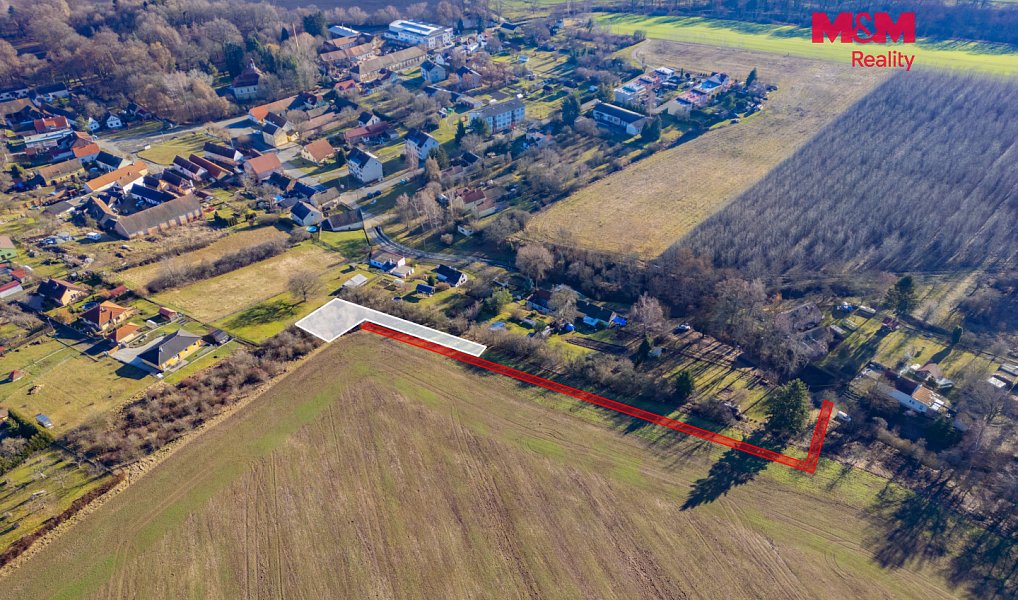 Prodej stavebního pozemku 983 m², Úlice – náhled fotky 3