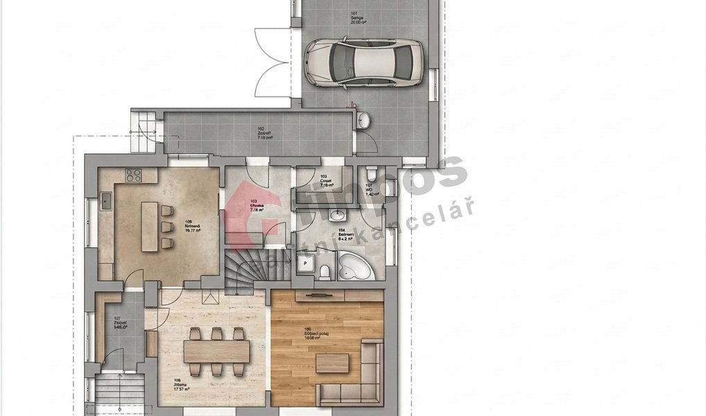 Prodej domu 180 m² s pozemkem 668 m², Horní Lideč – náhled fotky 27