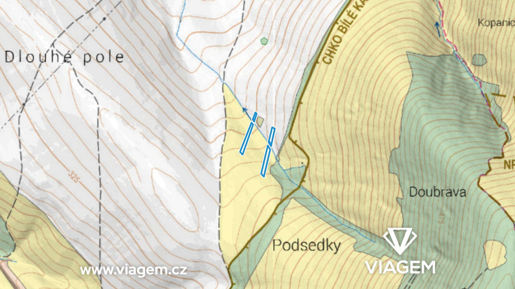 Prodej pole 2 518 m²