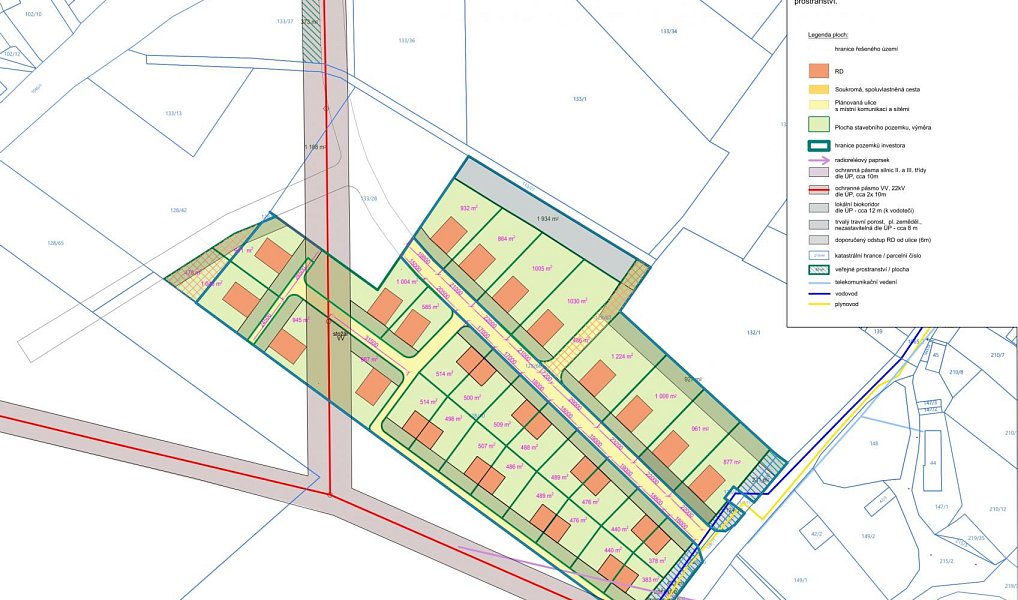 Prodej stavebního pozemku 24 143 m², Všemyslice – náhled fotky 5