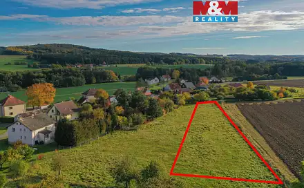 Prodej stavebního pozemku 2 215 m², Drahkov, okres Plzeň-Jih