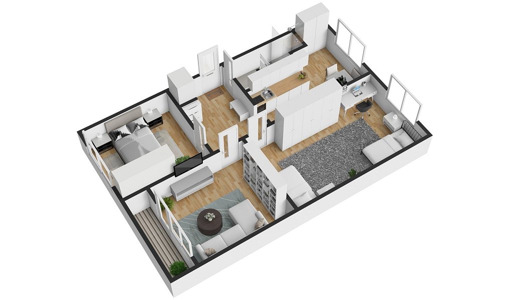 Prodej bytu 3+1 72 m², Židlochovice – náhled fotky 18