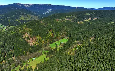 Prodej stavebního pozemku 21 708 m², Vítkovice, okres Semily