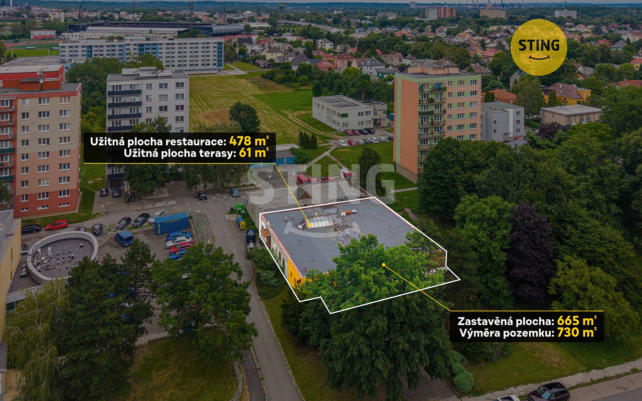 Prodej komerčního objektu (jiného typu) 539 m²
