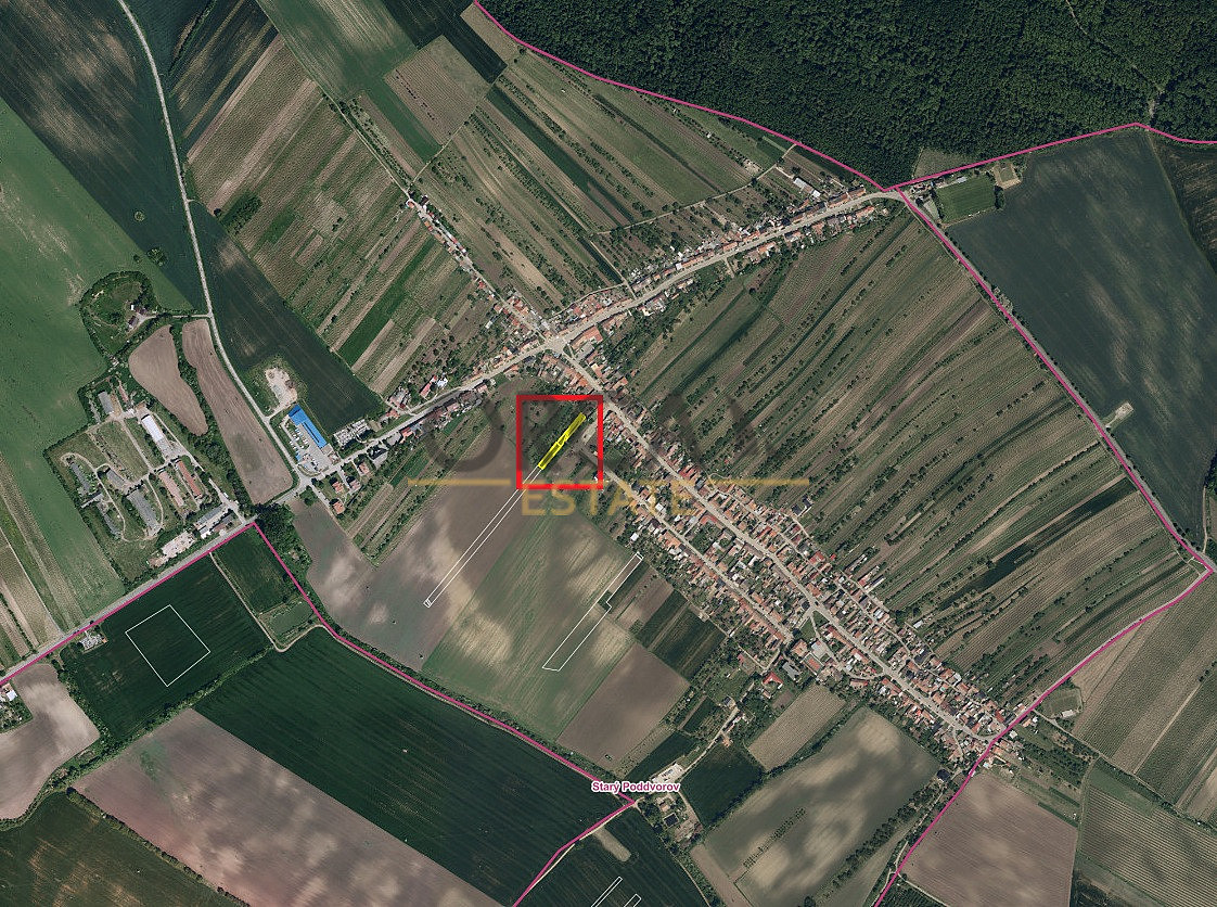 Spoluvlastnický podíl na pozemcích v k. ú. Starý Poddvorov – pohled 2