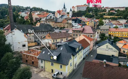 Prodej bytu 3+kk 78 m², Jirchářská, Vimperk - Vimperk II, okres Prachatice