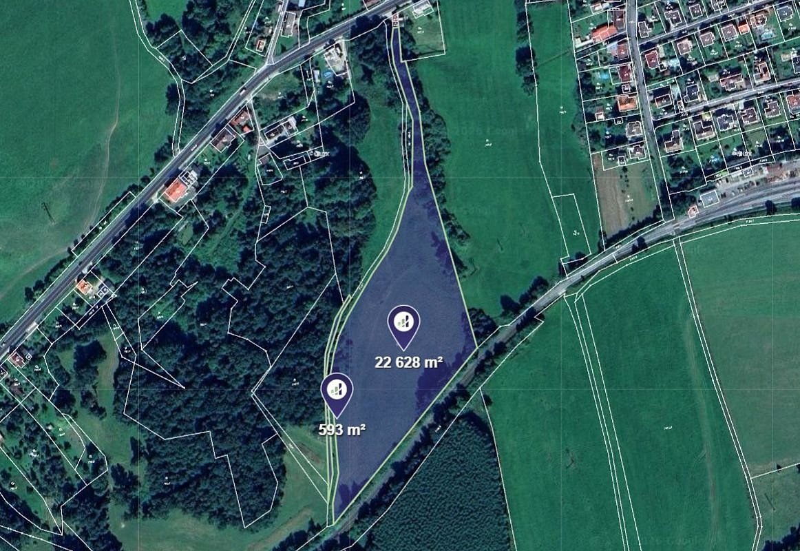 Prodej louky 23 221 m²
