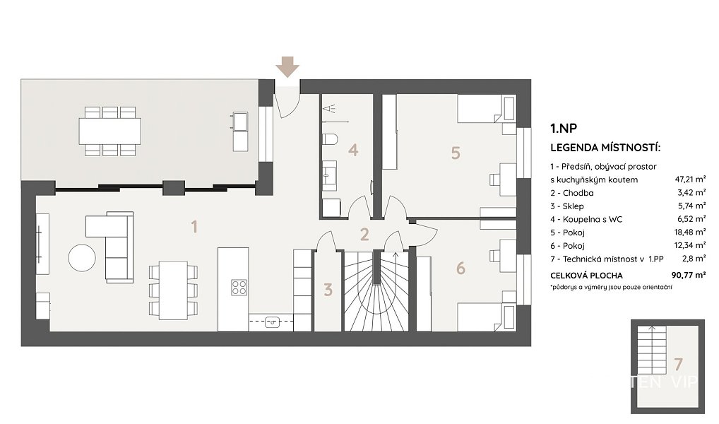 Prodej domu 131 m² s pozemkem 285 m², Brno – náhled fotky 24