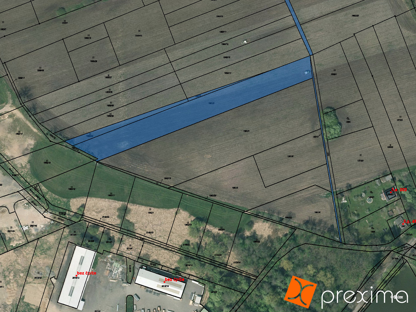 Prodej stavebního pozemku 1 552 m²