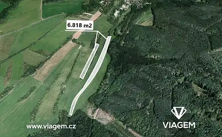 Prodej pole 5 966 m², Řevnice, okres Praha-západ