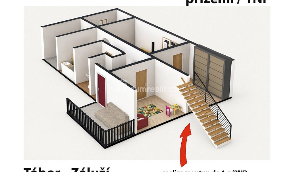 Prodej domu 86 m² s pozemkem 476 m², Tábor – náhled fotky 44
