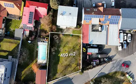 Prodej stavebního pozemku 450 m², Pančava, Zlín - Příluky