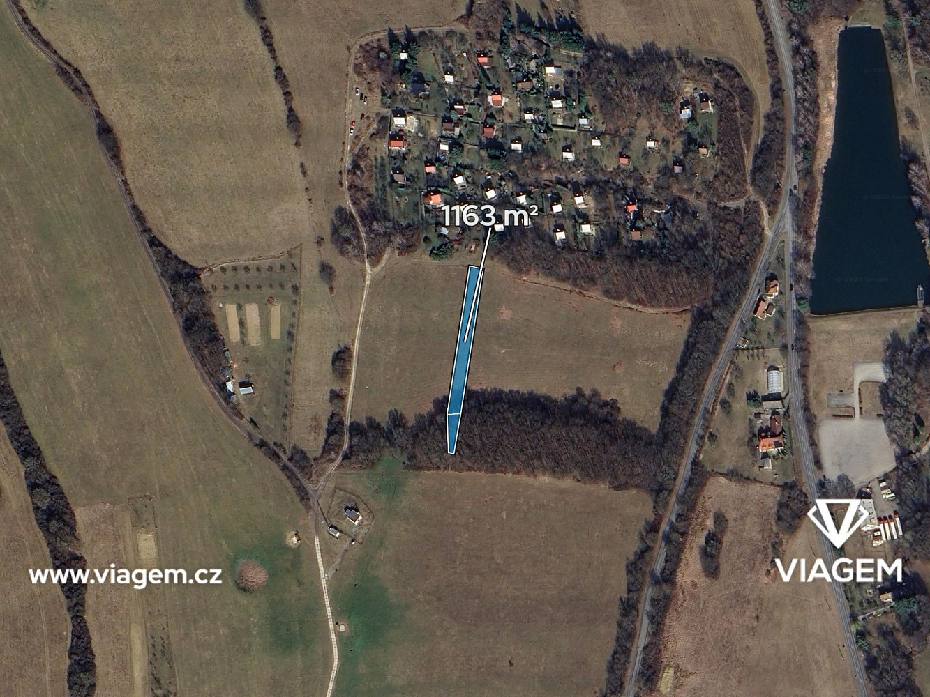 Prodej pole 1 163 m² – fotografie 2