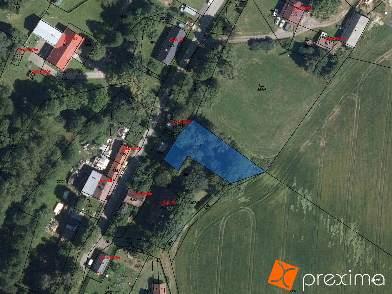 Prodej stavebního pozemku 1 330 m²