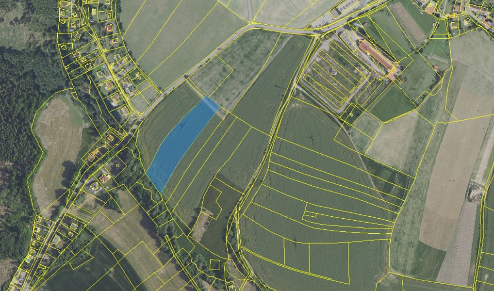Prodej pole 4 999 m², Radějovice – náhled fotky 3