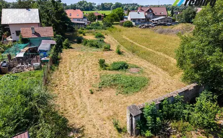 Prodej stavebního pozemku 945 m², Ostrá - Šnepov, okres Nymburk