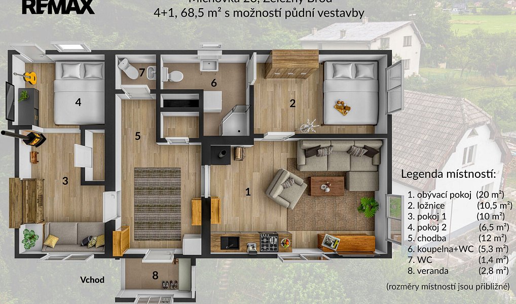 Prodej domu 159 m² s pozemkem 1 000 m², Koberovy – náhled fotky 28