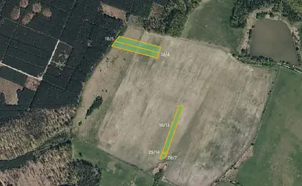 Prodej louky 12 940 m², Kladruby nad Labem - Kolesa, okres Pardubice