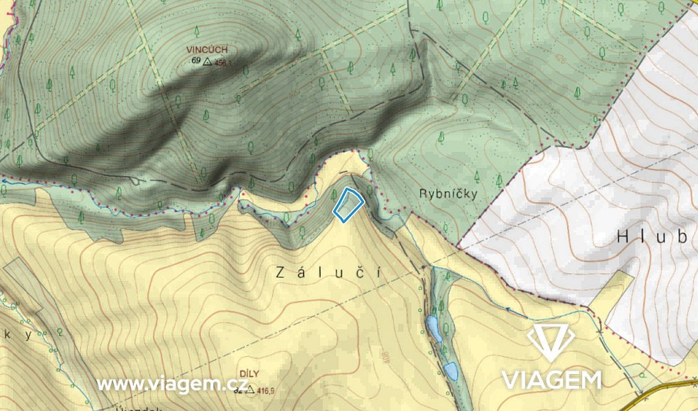 Prodej pole 993 m², Valašské Klobouky – náhled fotky 3
