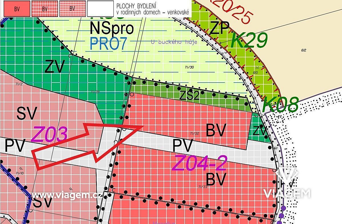Stavební - bydlení 4 794 m², Podíl 11 % o výměře 533 m² – pohled 3