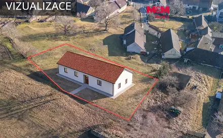 Prodej domu 94 m² s pozemkem 1 064 m², Chlumy, okres Plzeň-Jih