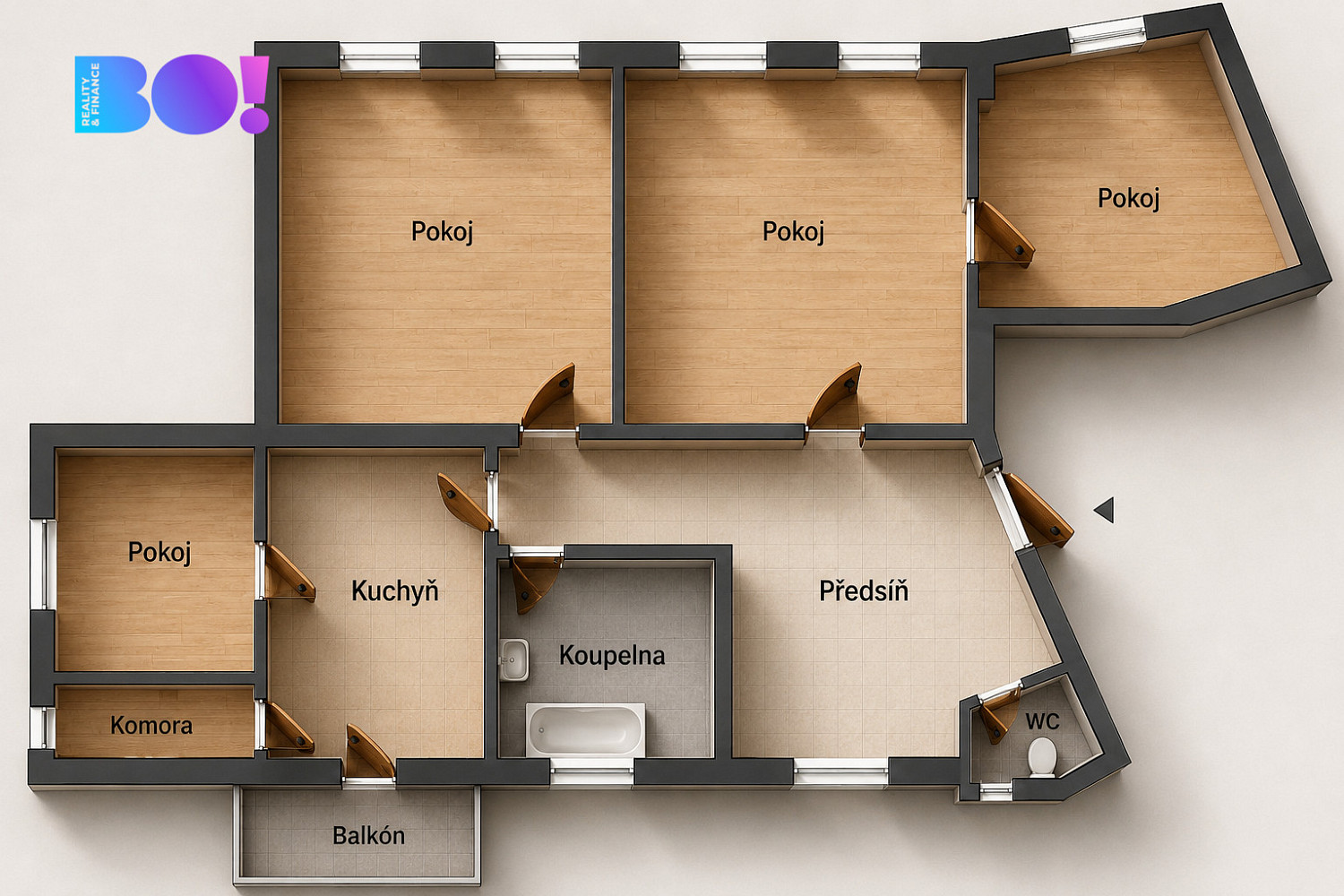 Prodej bytu 4+1 116 m² – fotografie 5