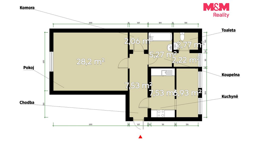 Pronájem bytu 1+1 65 m², Plzeň – náhled fotky 2