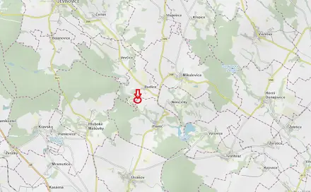 Prodej lesa 1 640 m², Horní Bříza, okres Plzeň-sever