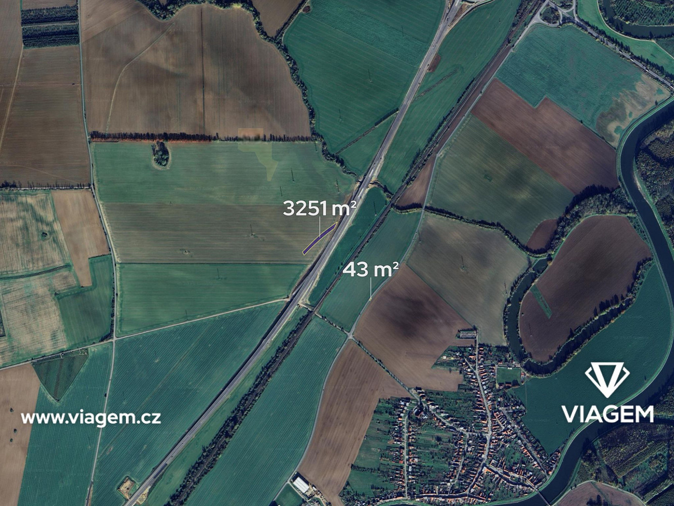 Prodej pole 823 m² – fotografie 3