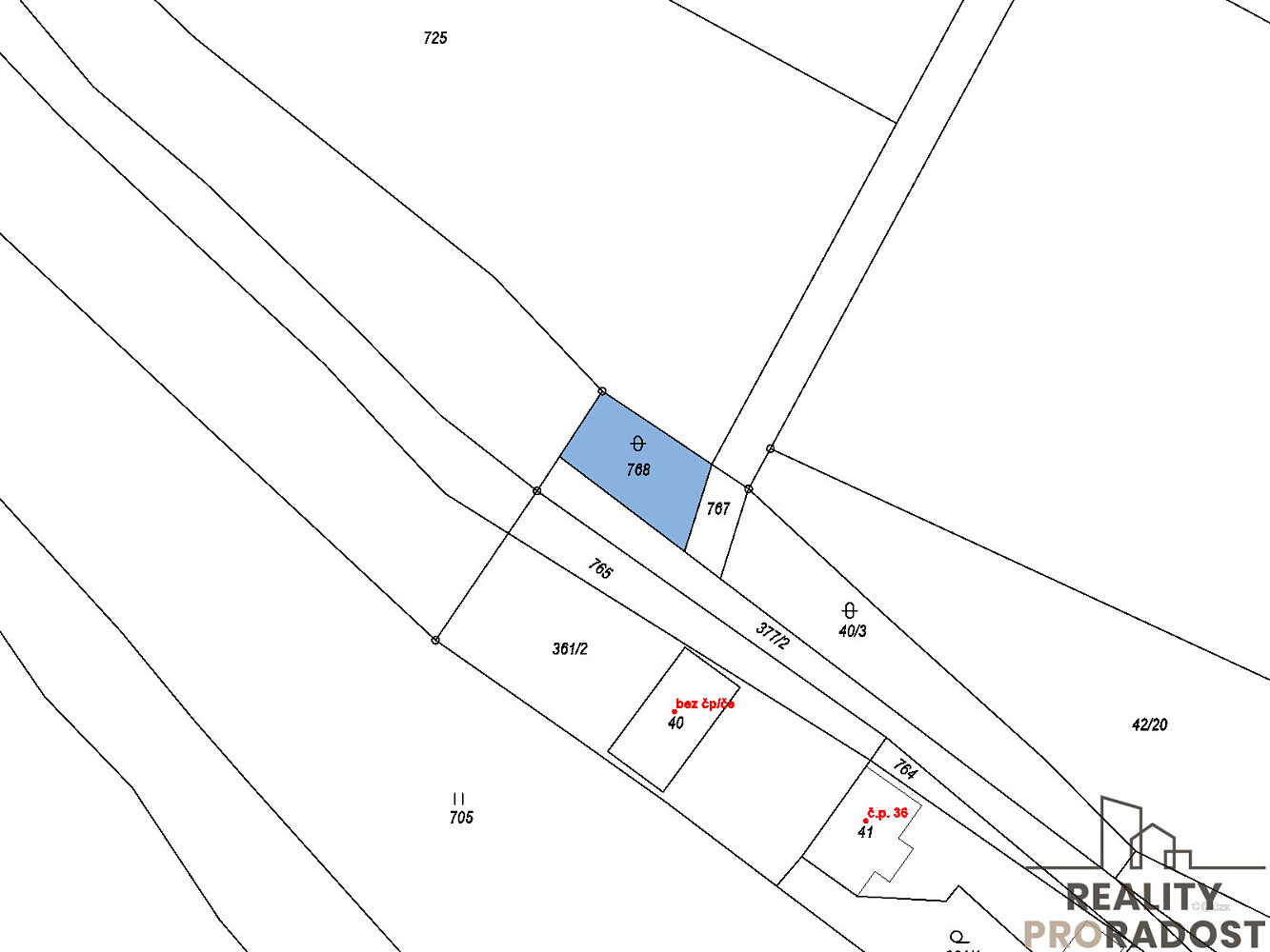 Prodej pozemku 219 m² – fotografie 2