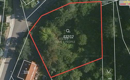 Prodej zahrady 1 247 m², Velké Popovice - Brtnice, okres Praha-východ