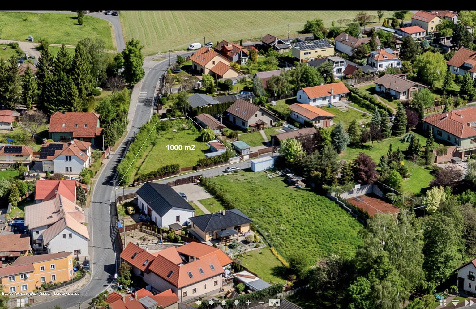 Prodej stavebního pozemku 1 000 m² – fotografie 3