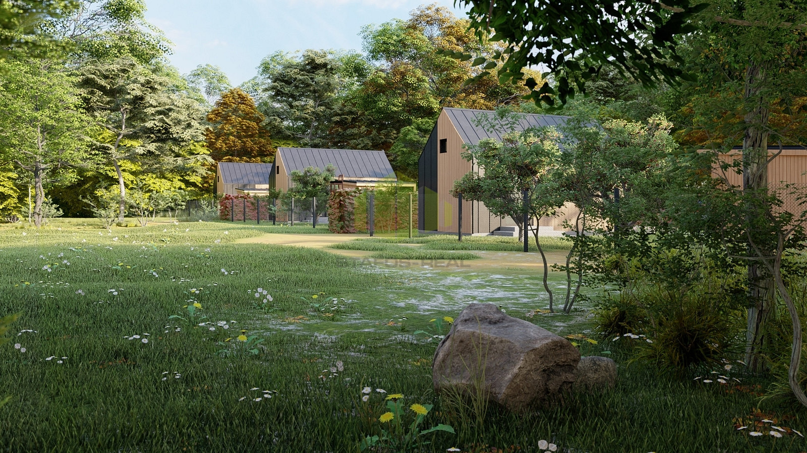 Prodej stavebního pozemku 282 m² – pohled 5